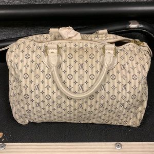 Louis Vuitton speedy 30 Croisette mini Lin
